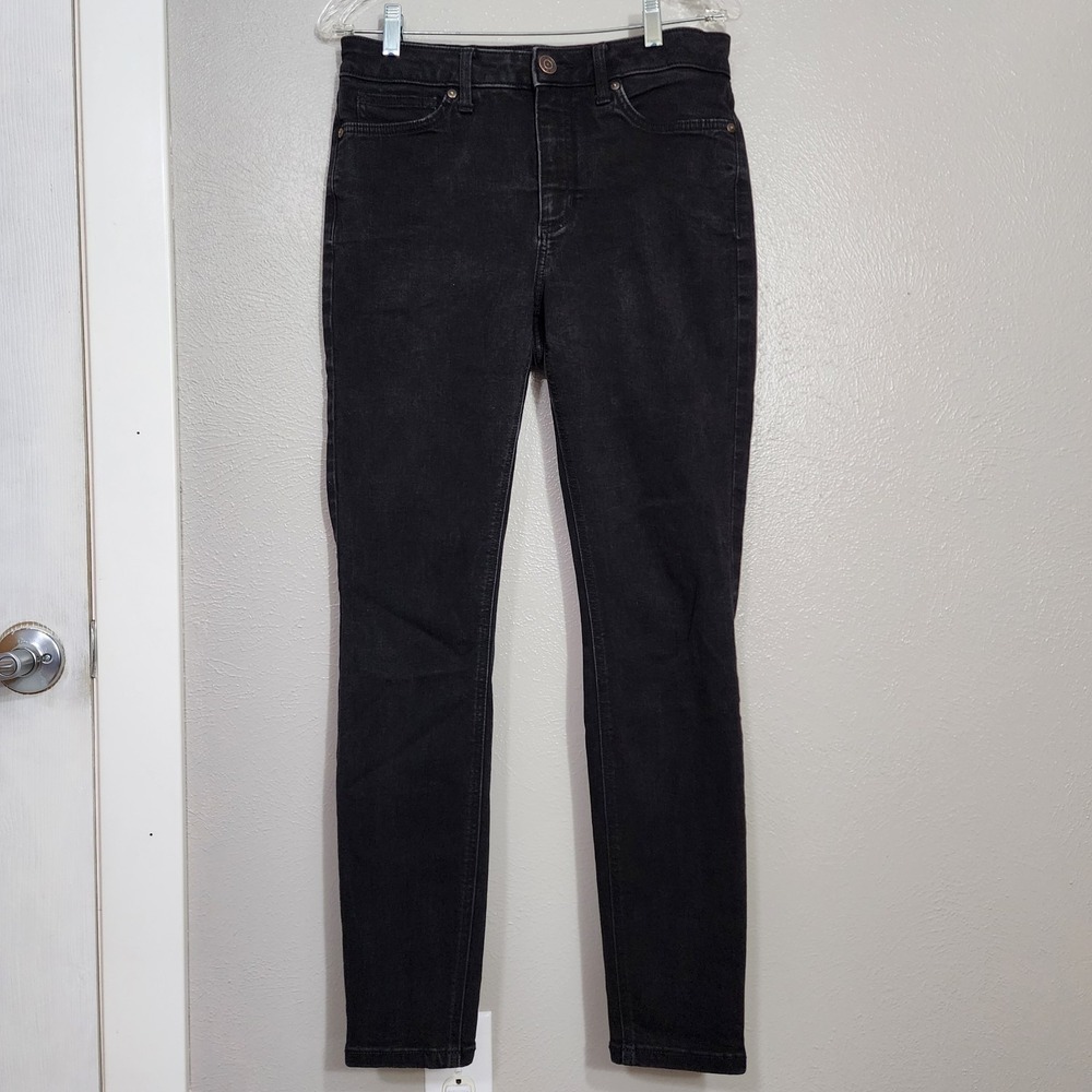 Lauren Conrad Jean's Women's Size 8 L Black Mid Rise Skinny